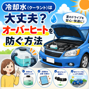 冷却水は大丈夫？オーバーヒートを防ぐ方法