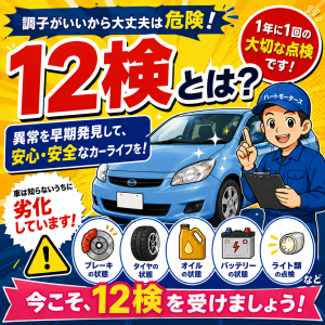 12検とは？車の調子がいいから大丈夫？